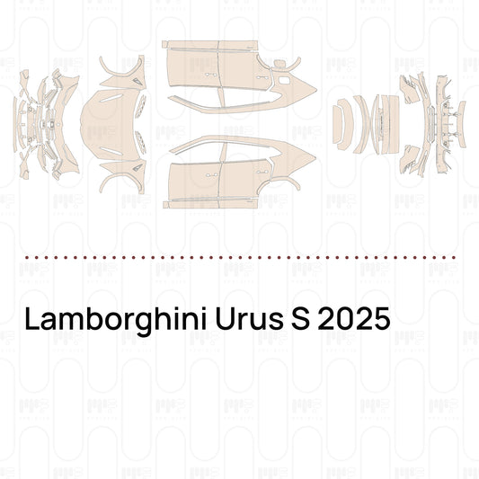 Pre-Cut PPF Lamborghini Urus S 2025