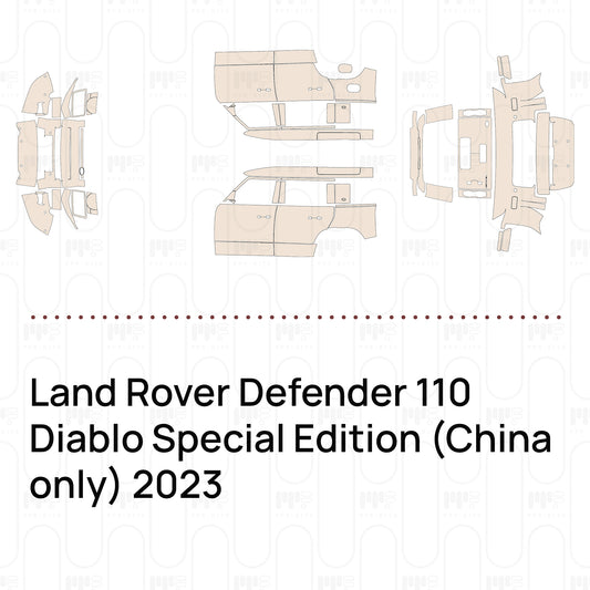 PPF precortado Land Rover Defender 110 Diablo Special Edition (China only) 2023