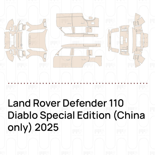 PPF precortado Land Rover Defender 110 Diablo Special Edition (China only) 2025