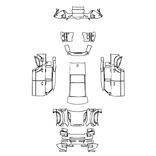 Pre-Cut PPF Land Rover Defender 110 OCTA 2025 - PPF-Kits