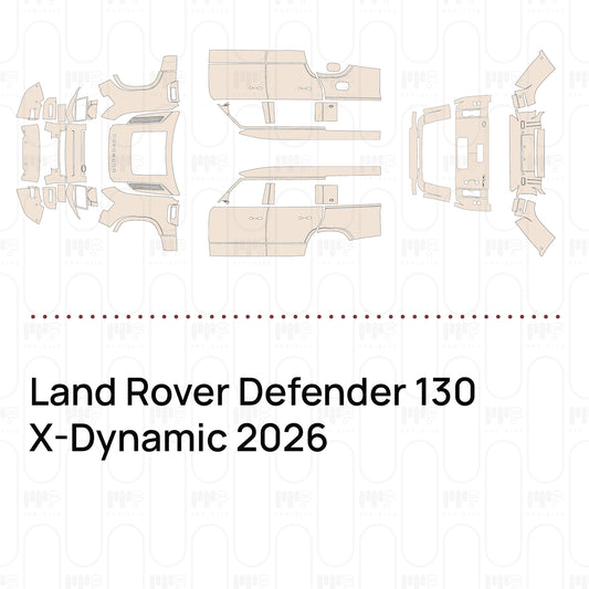 Pre-Cut PPF Land Rover Defender 130 X-Dynamic 2026
