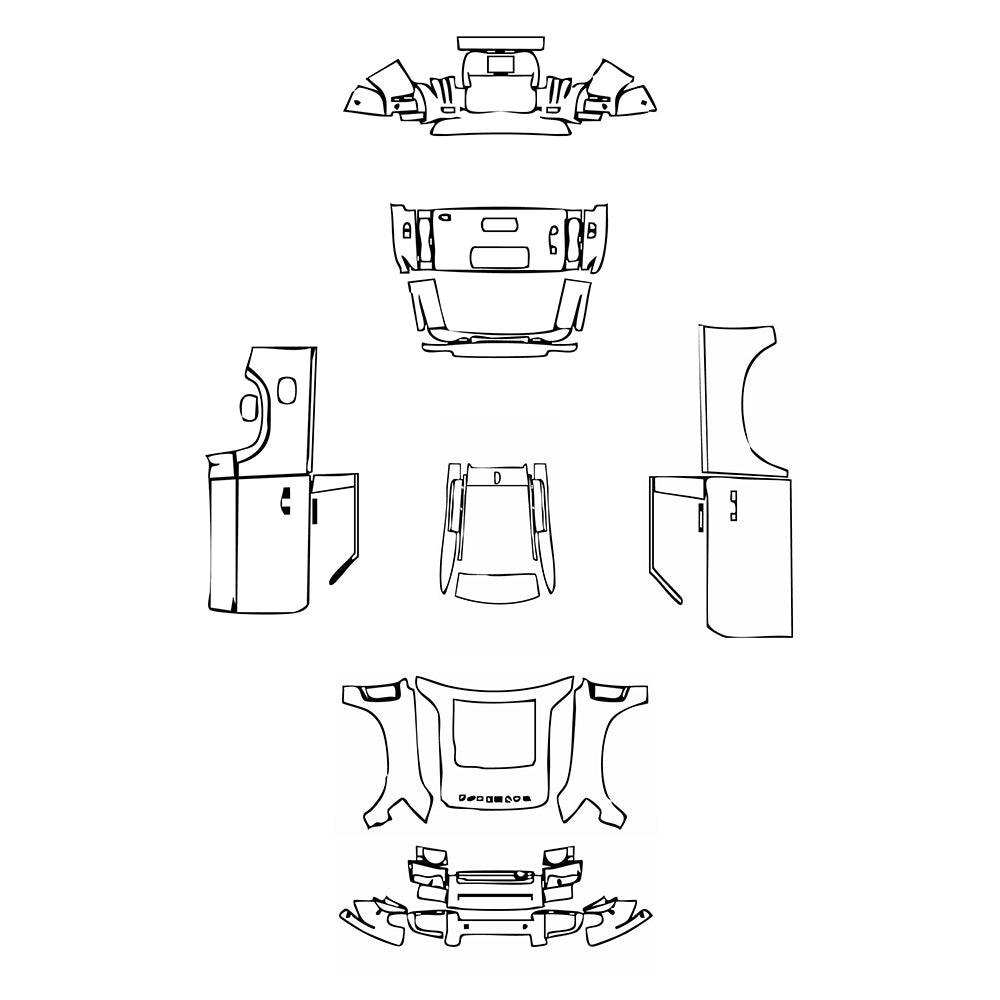 Pre-Cut PPF Land Rover Defender 90 X 2024 - PPF-Kits