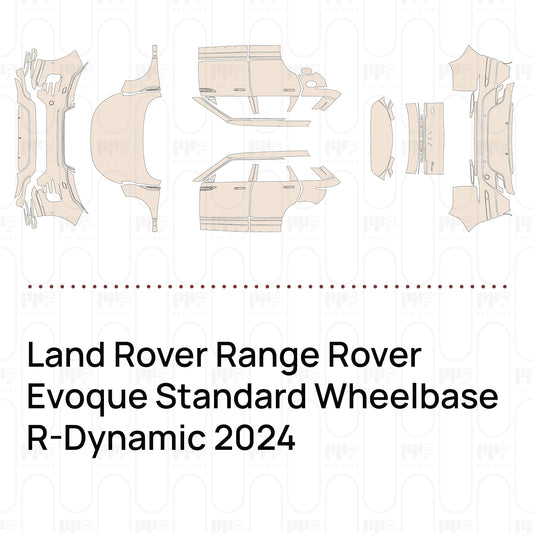 PPF precortado Land Rover Range Rover Evoque Standard Wheelbase R-Dynamic 2024