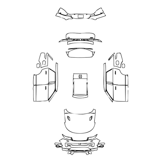 Pre-Cut PPF Land Rover Range Rover Sport Autobiography 2024 - PPF-Kits