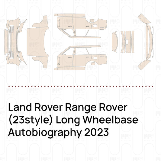 PPF precortado Land Rover Range Rover (23style) Long Wheelbase Autobiography 2023