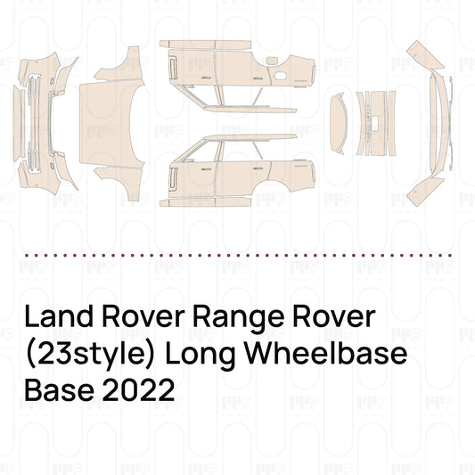 Pre-Cut PPF Land Rover Range Rover (23style) Long Wheelbase Base 2022