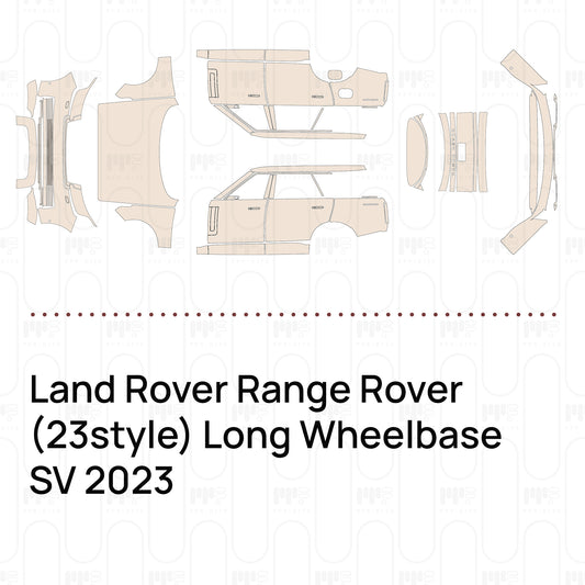 PPF precortado Land Rover Range Rover (23style) Long Wheelbase SV 2023