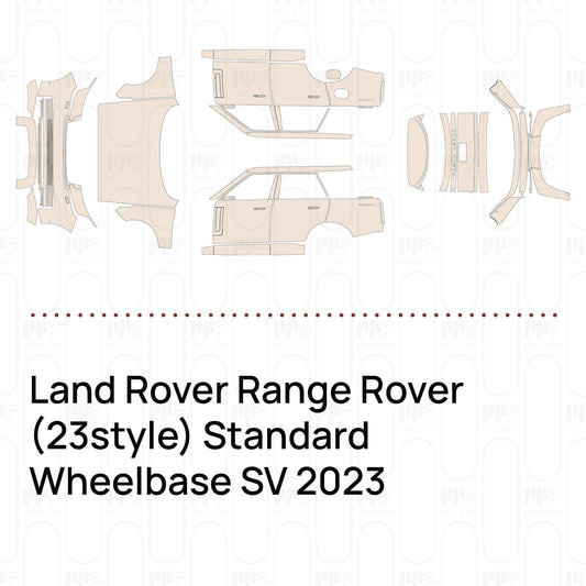 PPF precortado Land Rover Range Rover (23style) Standard Wheelbase SV 2023