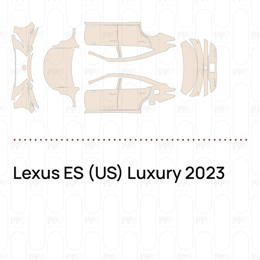 PPF precortado Lexus ES (US) Luxury 2023