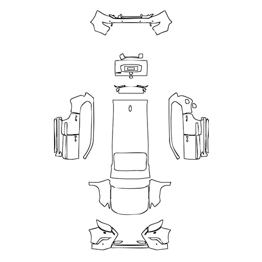 Pre-Cut PPF Lexus GX 2023 - PPF-Kits