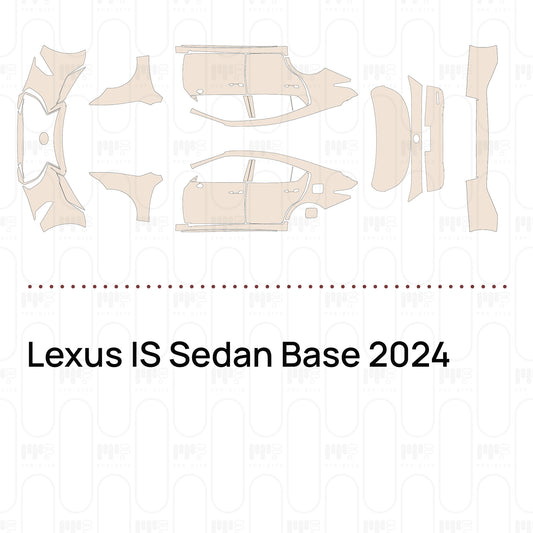 Pre-Cut PPF Lexus IS Sedan Base 2024