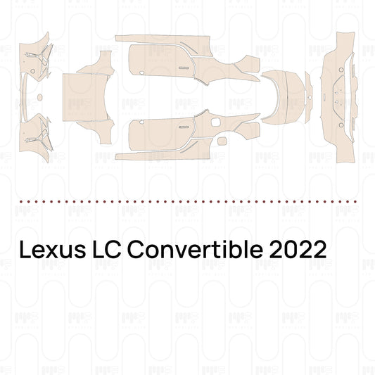 PPF precortado Lexus LC Convertible 2022