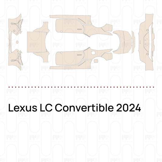 PPF precortado Lexus LC Convertible 2024