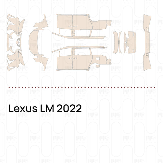 PPF precortado Lexus LM 2022