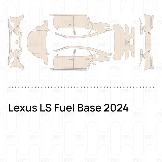 PPF precortado Lexus LS Fuel Base 2024