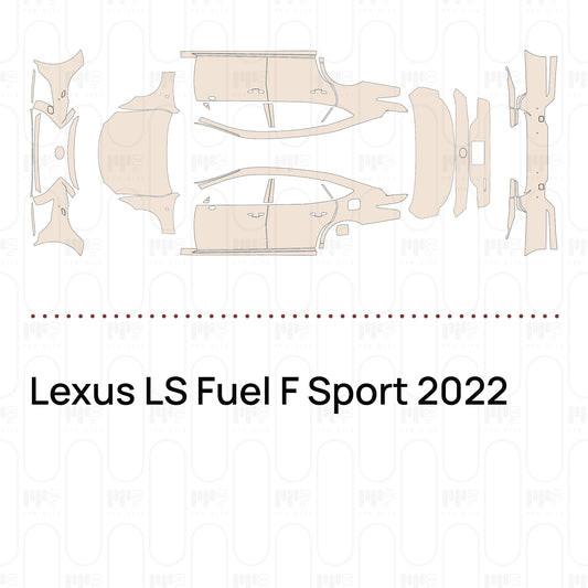 PPF precortado Lexus LS Fuel F Sport 2022