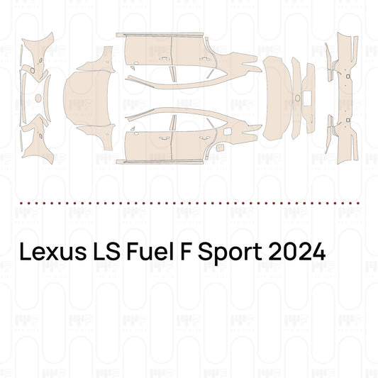 PPF precortado Lexus LS Fuel F Sport 2024