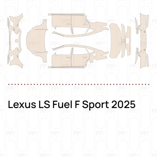 Pre-Cut PPF Lexus LS Fuel F Sport 2025