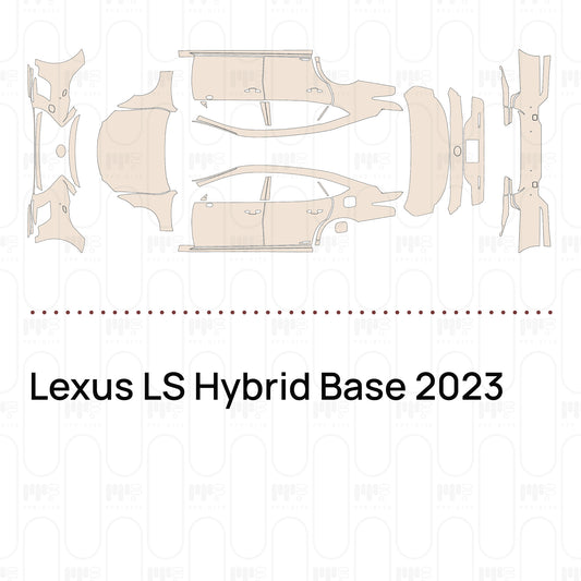 PPF precortado Lexus LS Hybrid Base 2023