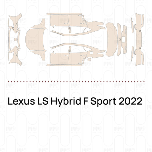 PPF precortado Lexus LS Hybrid F Sport 2022