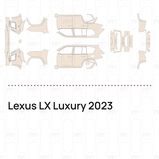 PPF precortado Lexus LX Luxury 2023