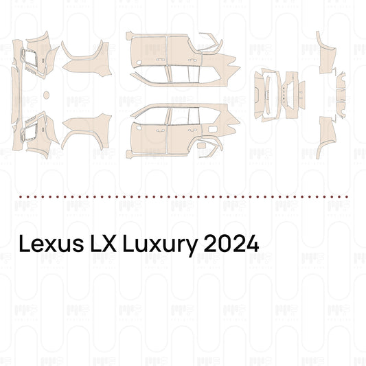 PPF precortado Lexus LX Luxury 2024
