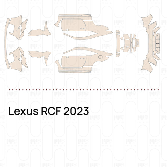 PPF precortado Lexus RCF 2023