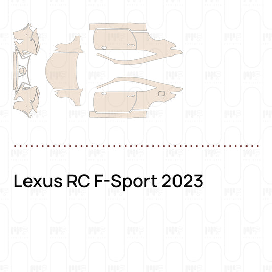 PPF precortado Lexus RC F-Sport 2023