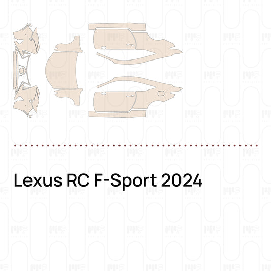 PPF precortado Lexus RC F-Sport 2024