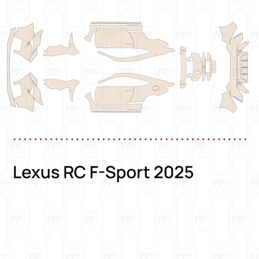 Pre-Cut PPF Lexus RC F-Sport 2025