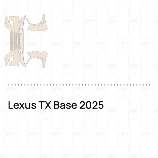 PPF precortado Lexus TX Base 2025
