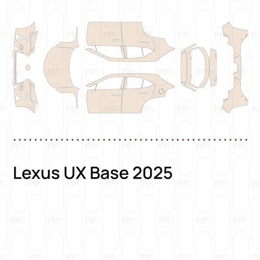 Pre-Cut PPF Lexus UX Base 2025