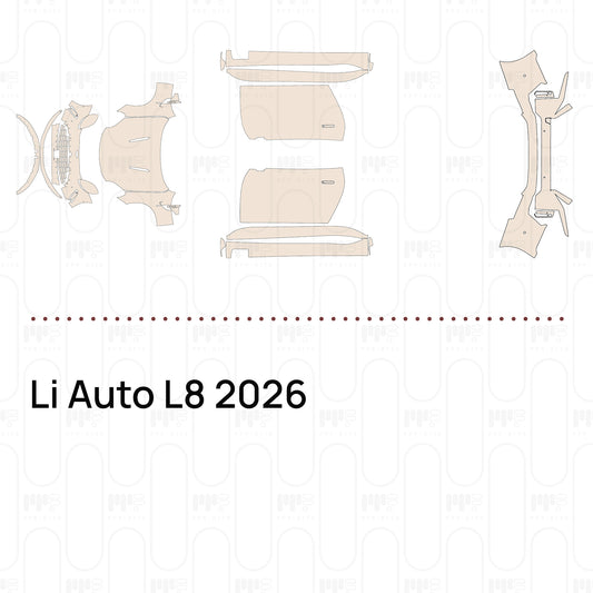 Li Auto L8 2026 – Lámina de protección PPF precortada