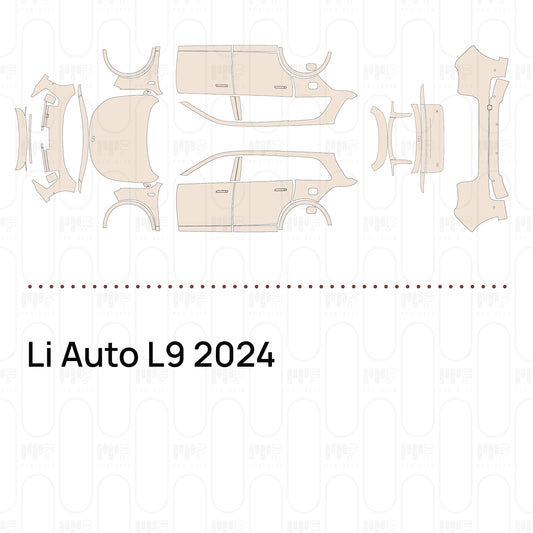 Li Auto L9 2024 – Lámina de protección PPF precortada