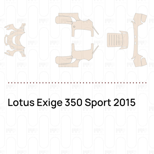 PPF precortado Lotus Exige 350 Sport 2015