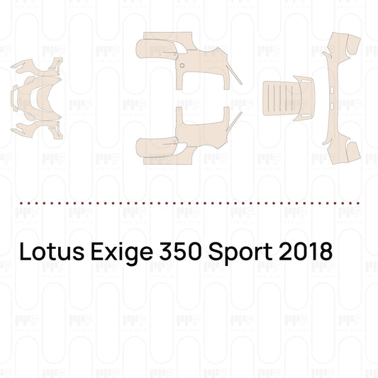 PPF precortado Lotus Exige 350 Sport 2018