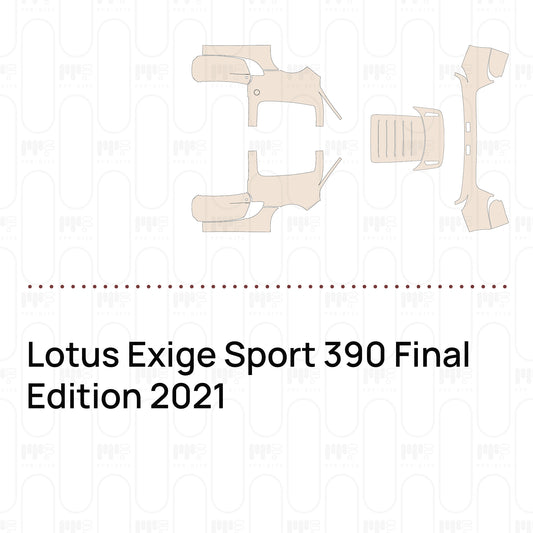 PPF precortado Lotus Exige Sport 390 Final Edition 2021
