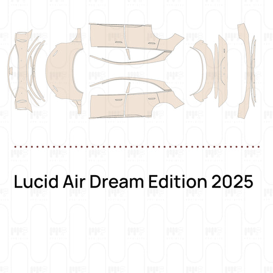 Pre-Cut PPF Lucid Air Dream Edition 2025