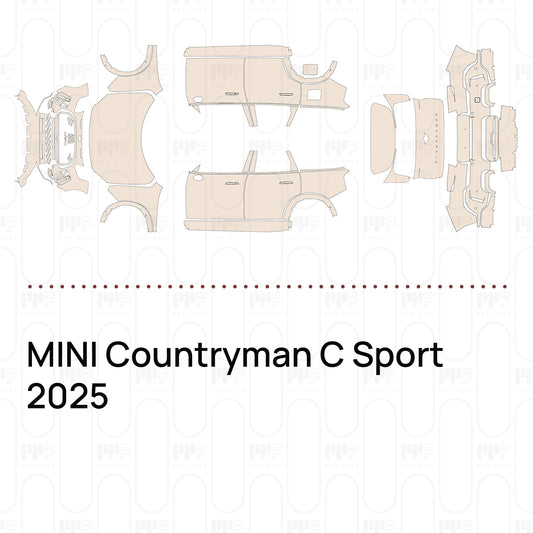 Pre-Cut PPF MINI Countryman C Sport 2025