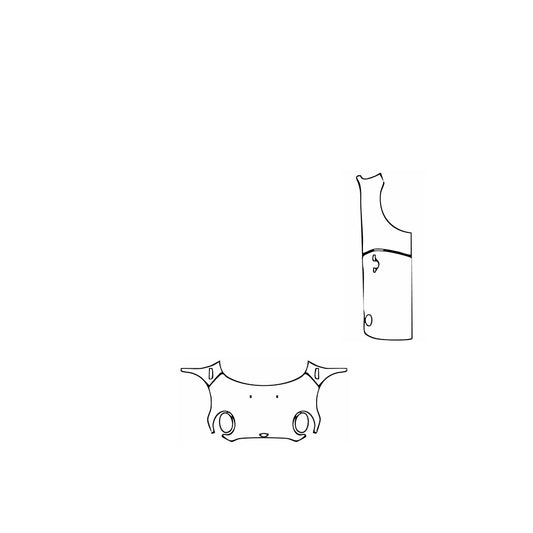 Pre-Cut PPF MINI MINI Convertible Cooper Base 2018 - PPF-Kits