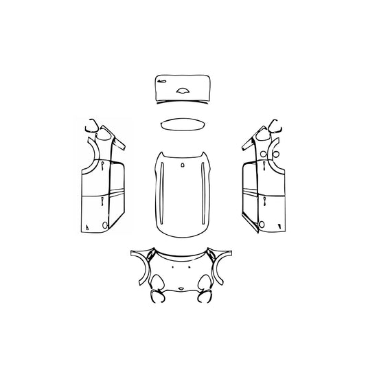 Pre-Cut PPF MINI MINI Countryman Cooper All4 2012 - PPF-Kits