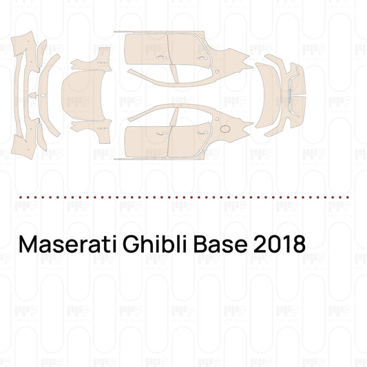 PPF precortado Maserati Ghibli Base 2018