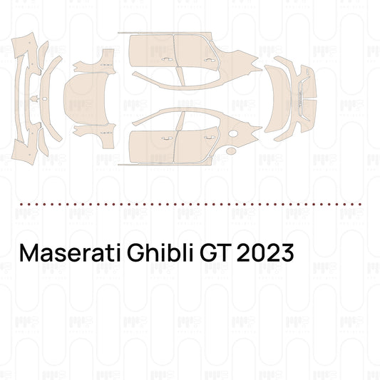 Pre-Cut PPF Maserati Ghibli GT 2023