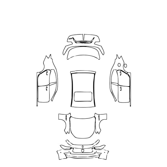 Pre-Cut PPF Maserati Ghibli GT 2024 - PPF-Kits