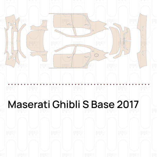 PPF precortado Maserati Ghibli S Base 2017