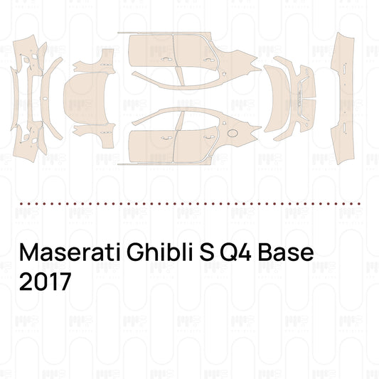 PPF precortado Maserati Ghibli S Q4 Base 2017