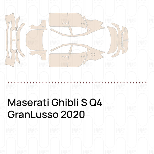 PPF precortado Maserati Ghibli S Q4 GranLusso 2020