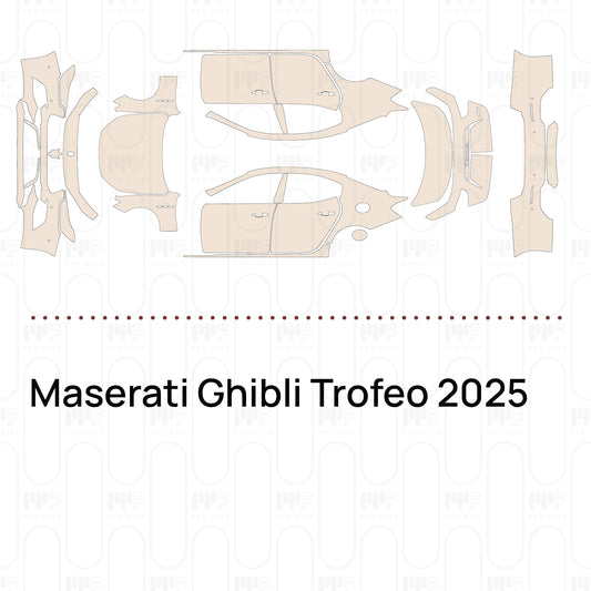 Pre-Cut PPF Maserati Ghibli Trofeo 2025