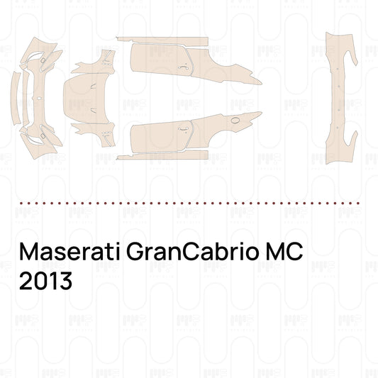 Pre-Cut PPF Maserati GranCabrio MC 2013