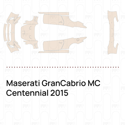 PPF precortado Maserati GranCabrio MC Centennial 2015